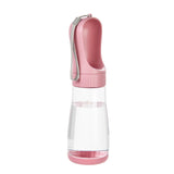 Garrafa de Água Portátil para Cães com Recipiente para Comida, Dispensador de Água 2 em 1 para Viagens, para Cães Pequenos e Grandes, Gatos, Labradores, Tigelas para Beber