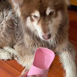 Garrafa de Água Portátil para Cães com Recipiente para Comida, Dispensador de Água 2 em 1 para Viagens, para Cães Pequenos e Grandes, Gatos, Labradores, Tigelas para Beber