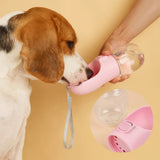 Garrafa de Água para Animais de Estimação, Cães e Gatos, Tigelas Alimentadoras, Viagem ao Ar Livre, Recipiente para Beber Puppy, Pug, Chihuahua, Labrador