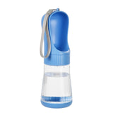 Garrafa de Água Portátil para Cães com Recipiente para Comida, Dispensador de Água 2 em 1 para Viagens, para Cães Pequenos e Grandes, Gatos, Labradores, Tigelas para Beber